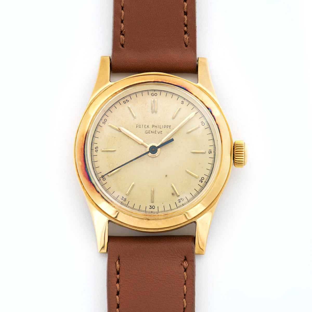 Vintage Patek Philippe Gents Watch Yellow Gold Ref. 2483