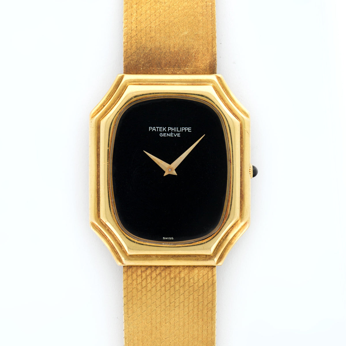 Patek Philippe Yellow Gold with Onyx Dial Ref. 3729