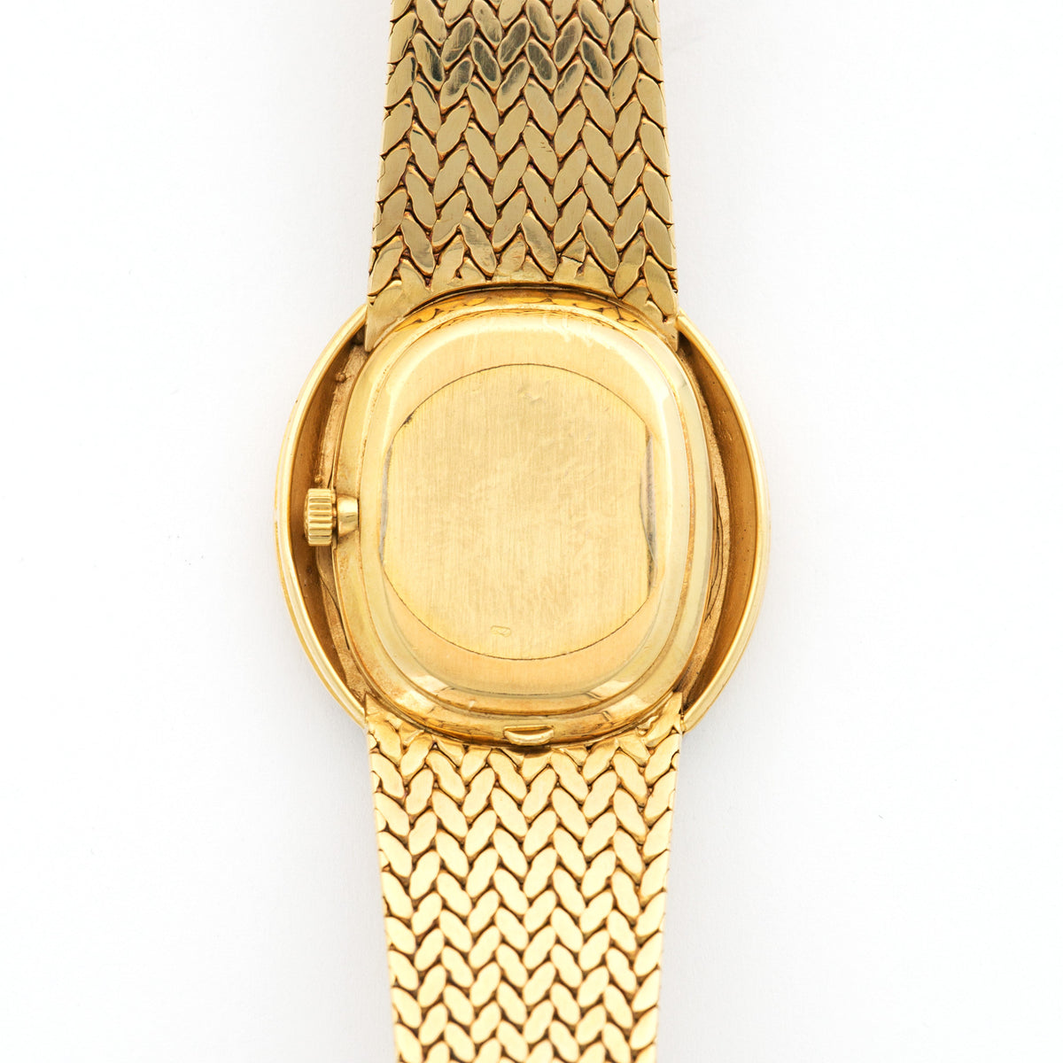 Vintage Patek Philippe Yellow Gold Diamond Watch