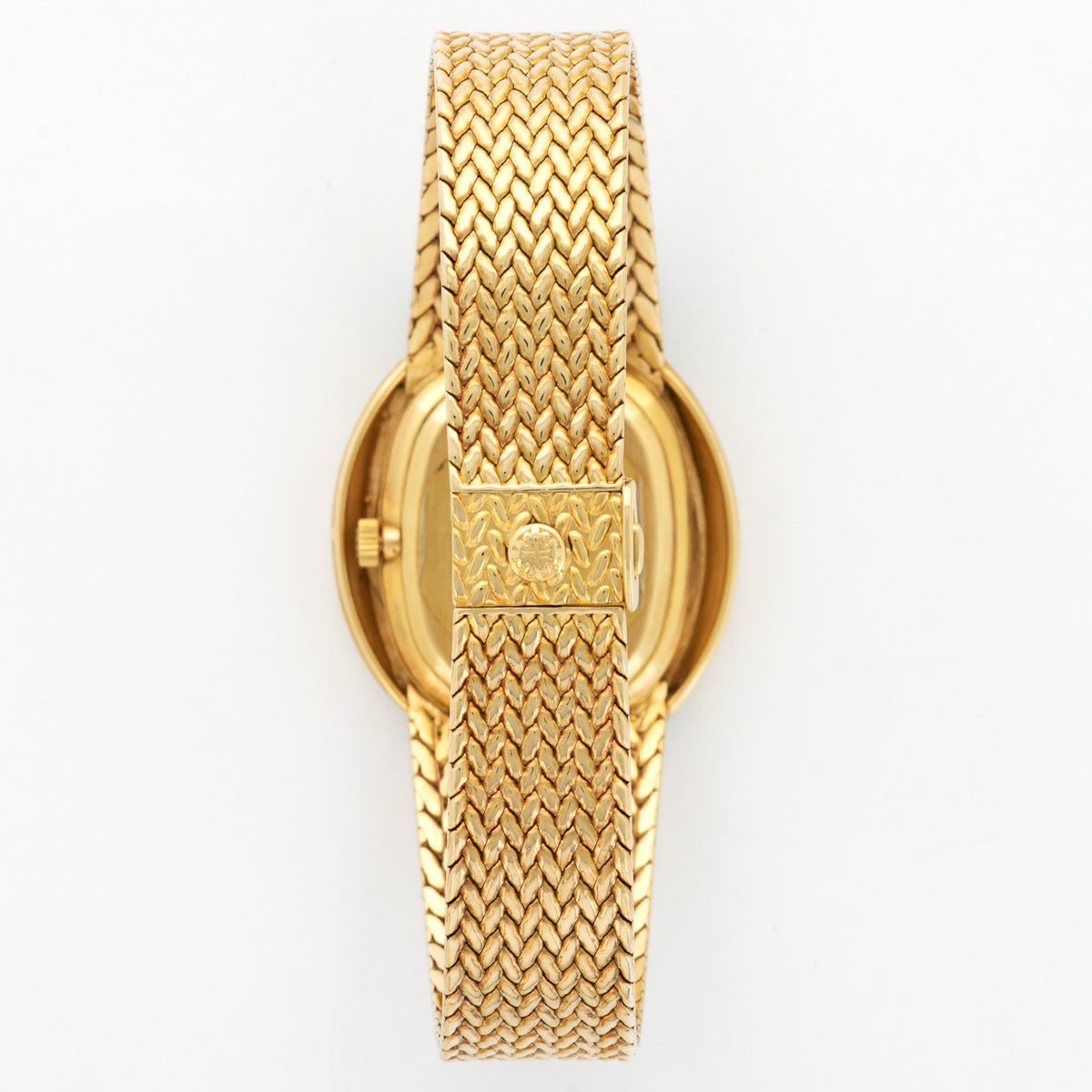 Vintage Patek Philippe Yellow Gold Diamond Watch