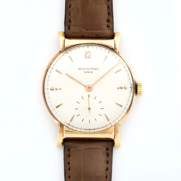 Vintage Patek Philippe Pink Gold Calatrava Ref. 1584