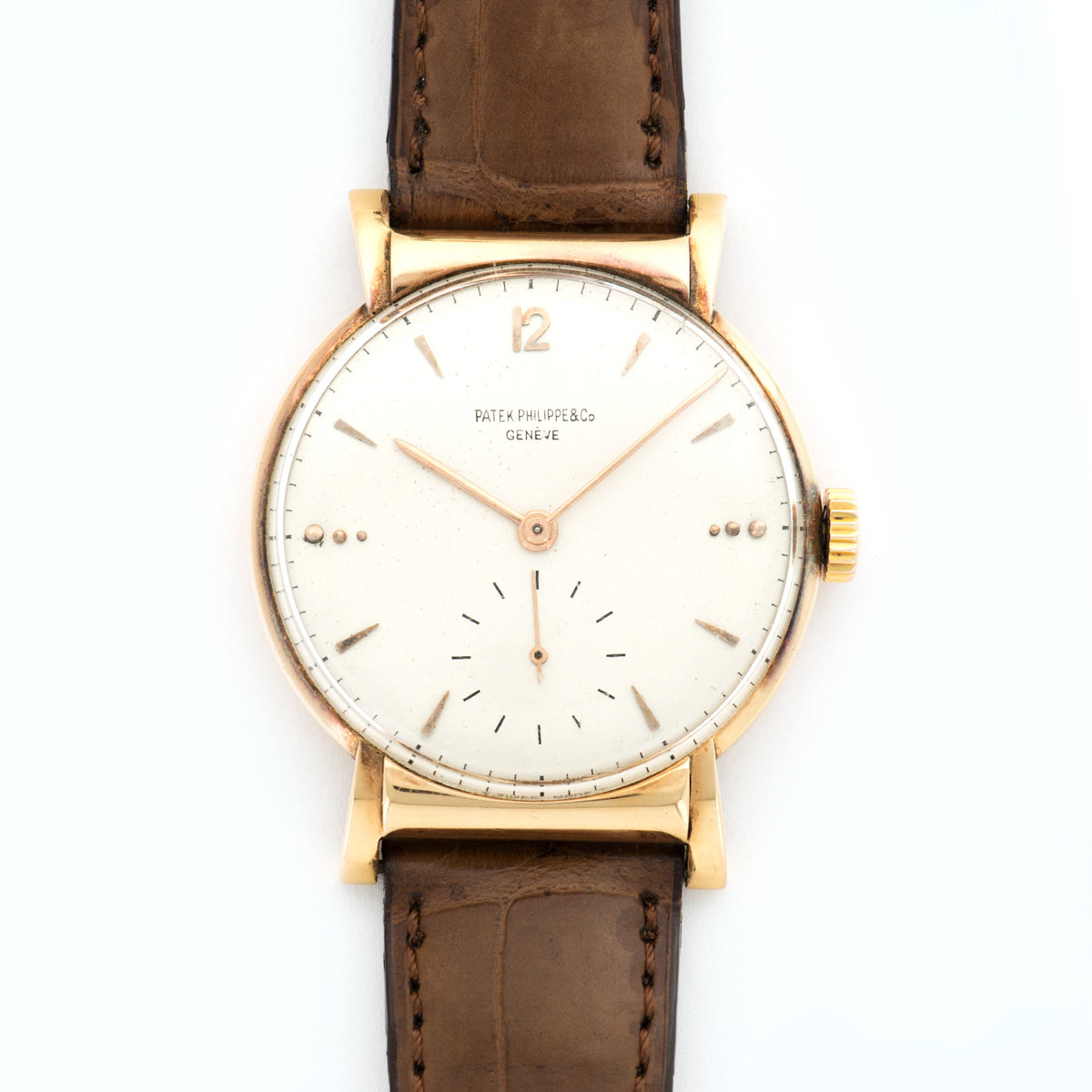 Vintage Patek Philippe Pink Gold Calatrava Ref. 1584