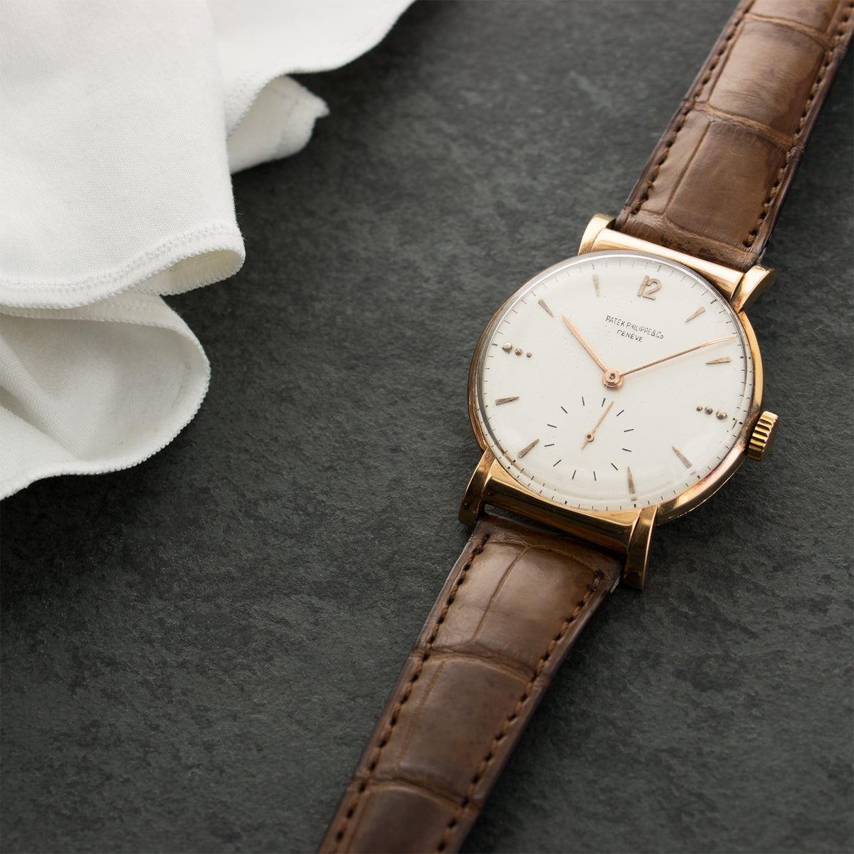 Vintage Patek Philippe Pink Gold Calatrava Ref. 1584