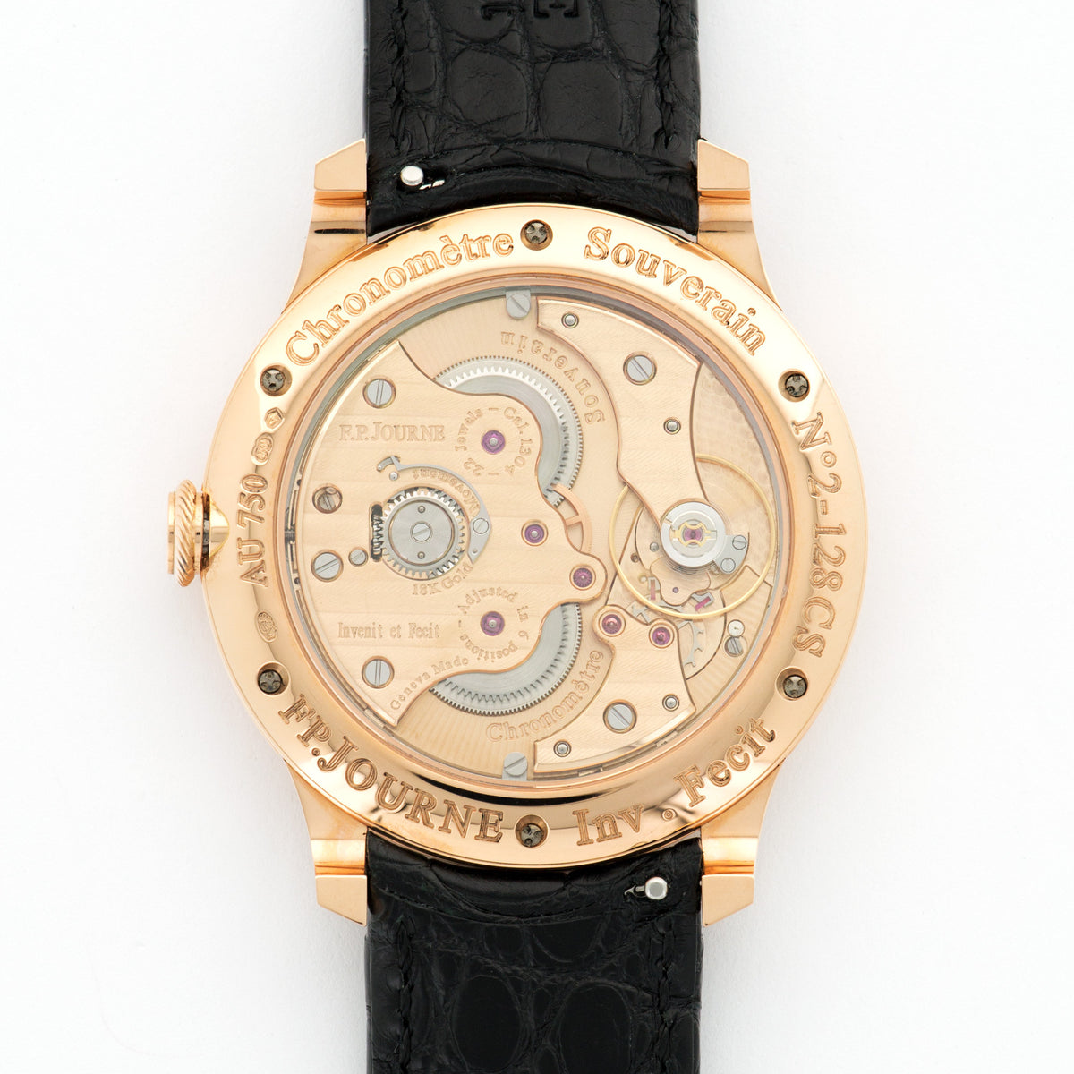 F.P. Journe Rose Gold Chronometre Souverain Watch