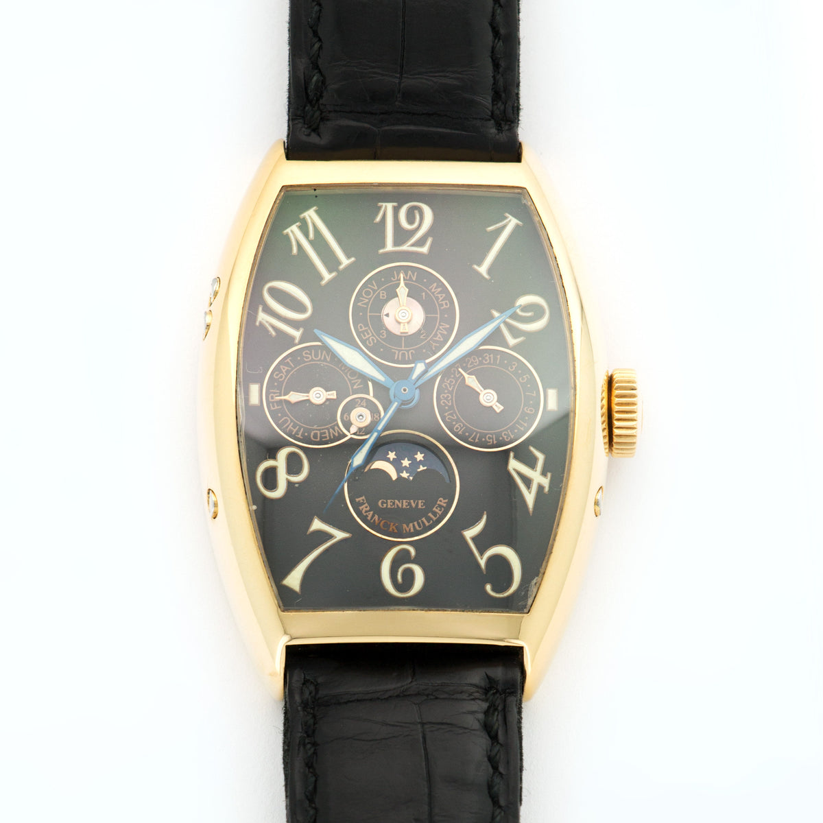 Franck Muller Yellow Gold Casablanca Perpetual Calendar Ref. 5850