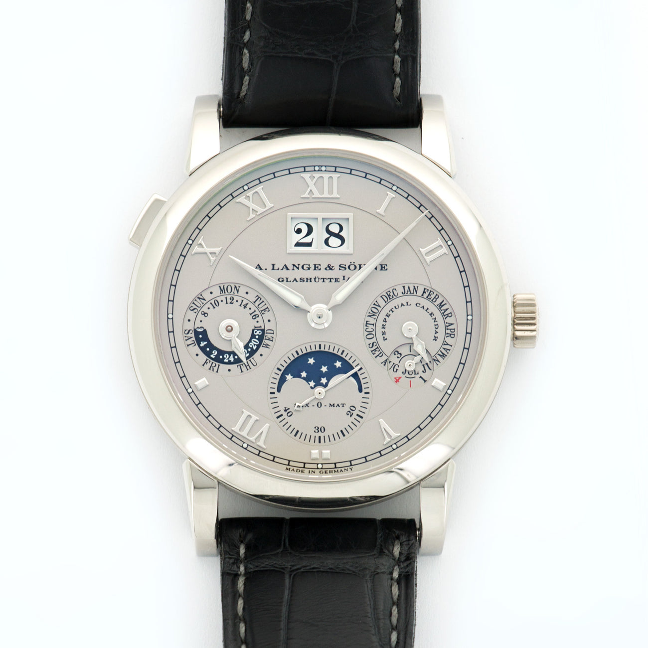 A. Lange & Sohne Platinum Langematik Perpetual Ref. 310.025